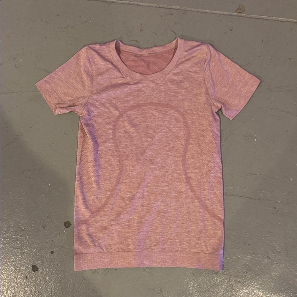 lululemon athletica Pink Short Sleeve Tee